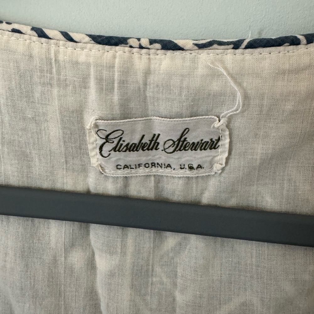 True Vintage 1970s Elisabeth Stewart cotton sundress - Picture 5 of 5